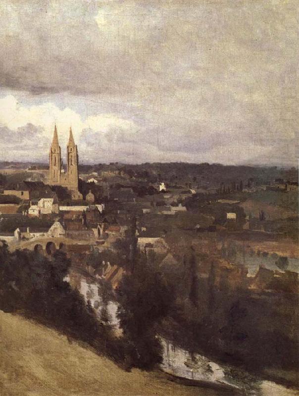 Corot Camille View of Saint-It china oil painting image